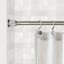 Nicole 1" Clear Shower Tension Rod, 41-72"