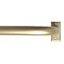 7/8" Brass Room Darkening French Curtain Rod, 34-112"