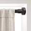 1" Bronze Tension Curtain Rod, 35-84"