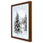 Glass Framed Winter Bliss Wall Art, 15x12