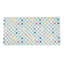 REAL SIMPLE Multi-Check Faux Leather Desk Pad, 31x15.5