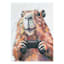Gamer Animals Capybara Canvas Wall Art, 12x16