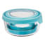 Anchor Hocking 6-Piece Trueseal(Tm) Round Food Storage Container Value Pack with Mineral Blue Trueseal(Tm) Lids