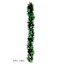 Green Jumbo Tinsel Garland, 72"