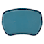 REAL SIMPLE 2-Tone Laundry Hip Basket, Blue