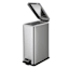 REAL SIMPLE Stainless Steel Slim Trash Can, 45l