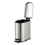 REAL SIMPLE Stainless Steel Rounded Lid Trash Bin, 5l