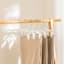 REAL SIMPLE 3-Pack Matte Skirt & Pant Hanger, White