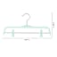 REAL SIMPLE 3-Pack Matte Skirt & Pant Hanger, Light Green