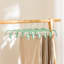 REAL SIMPLE 3-Pack Matte Skirt & Pant Hanger, Light Green