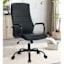 Matthew Faux Leather Office Chair, Black