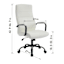 Matthew Office Chair, White