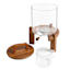 REAL SIMPLE Multi-Purpose Dispenser with Acacia Wood Stand & Measuring Cup