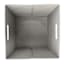 REAL SIMPLE Beige Modular Storage Cube, 13"