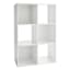 REAL SIMPLE 6-Cube White Modular Storage System, 13"