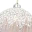 Pink Iridescent Beaded Ornament, 7"