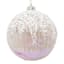 Pink Iridescent Beaded Ornament, 7"