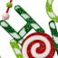 Gingerbread Lane Ho-Ho Ornament, 5"