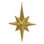 Gold Christmas Star Ornament, 7"