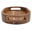Acacia Wood Oval Tray, 12x8