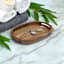 Acacia Wood Oval Tray, 12x8