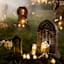 3-Pack White All Weather LED Pillar Candles, 3x4/3x5/3x6