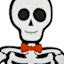 Happy Haunting Dancing Skeleton Decor, 24"