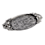 Midnight Shadows Bat Oval Platter, 17"