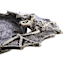 Midnight Shadows Bat Oval Platter, 17"