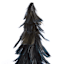 Spellbound Black Feather Tree, 17.5"