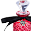 Spellbound Red Glass Potion Bottle, 6"