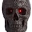 LED Molted Skull, 15"
