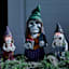 Grim Gardens LED Woman Gnome, 16"