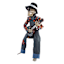 Happy Haunting Animated Decor Band Skeleton with Banjo