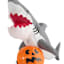 Animated Shark with Sound Effects Halloween Inflatable, 7.5' Wide