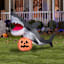 Animated Shark with Sound Effects Halloween Inflatable, 7.5' Wide