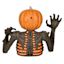 Grim Gardens Rotten Pumpkin Ground Breaker, 4'
