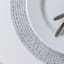 Silver Sparkle Placemat, 15"