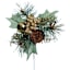 Ball, Berry, Cone & Pine Pick, 8"