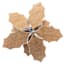 Frosted Poinsettia Leaf Clip Ornament, 10"