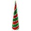 Gren & Red Sequin Cone Tree, 18"