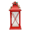 5x12in plastic lantern w led
