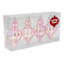 4-Count Iridescent Pink Finial Ornaments, 5"
