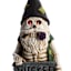 Grim Gardens LED Garden Gnome, 16"
