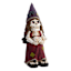 Grim Gardens LED Woman Gnome, 16"
