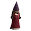 Grim Gardens LED Woman Gnome, 16"