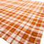 Orange Plaid Layering Mat, 24x36