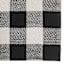 Black & White Buffalo Plaid Layering Mat, 24x36