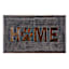 Paw Home Bronze Rubber Doormat, 18x30