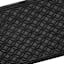 Charcoal Textured Rubber Doormat, 18x30